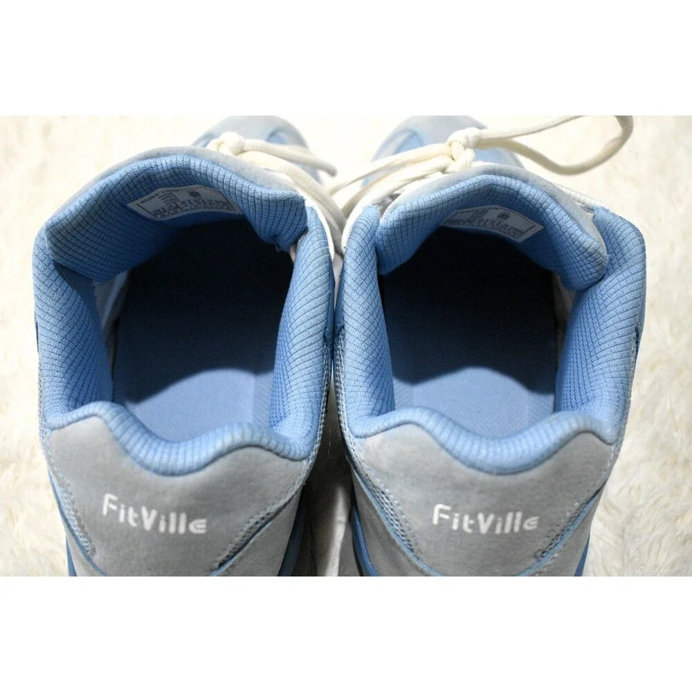 FitVille Rebound Core Comfort Walking Shoe Flat Feet - Women's Size 10.5 WIDE